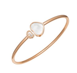 Happy Hearts Mother of Pearl Bangle