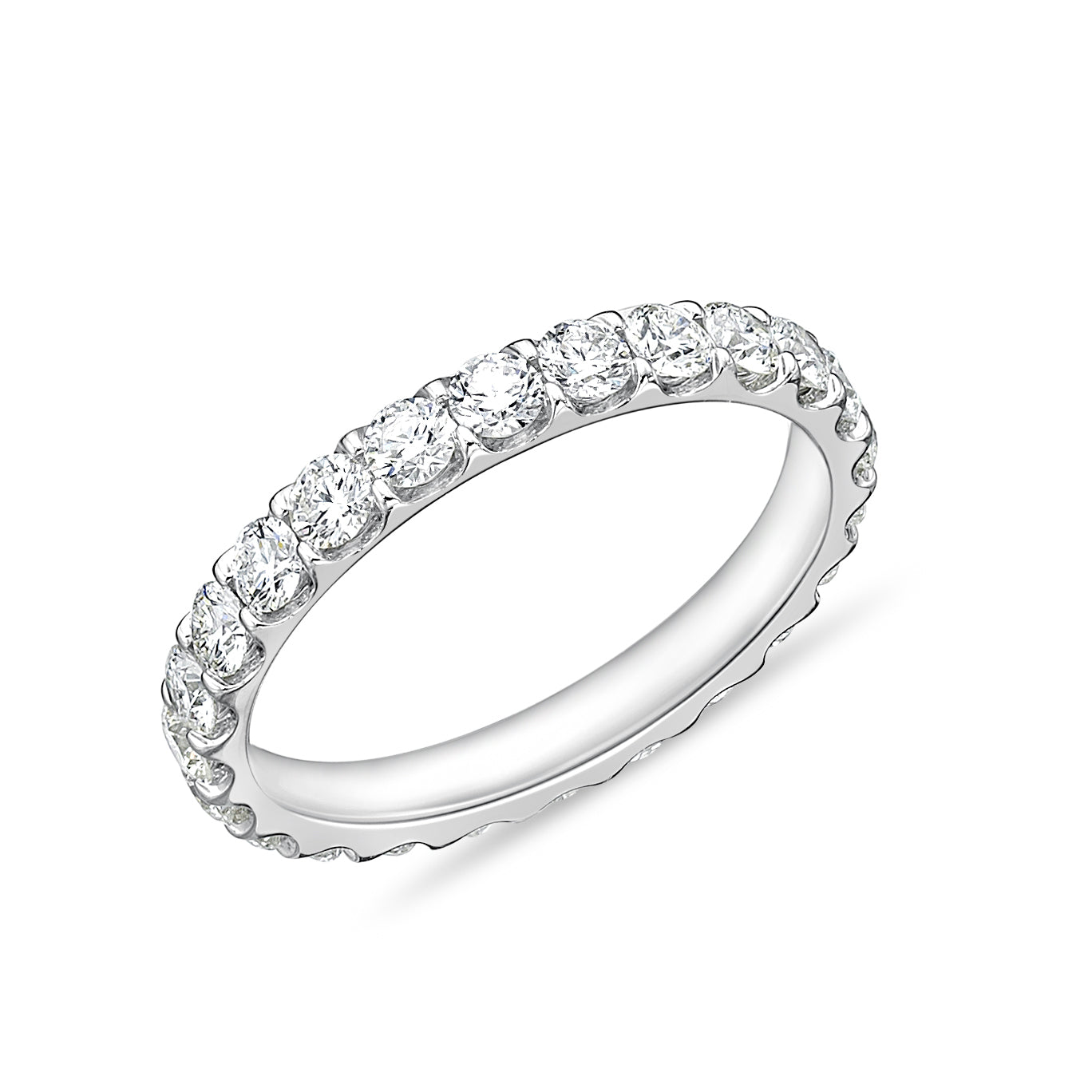 ODESSA PLATINUM ETERNITY DIAMOND BAND