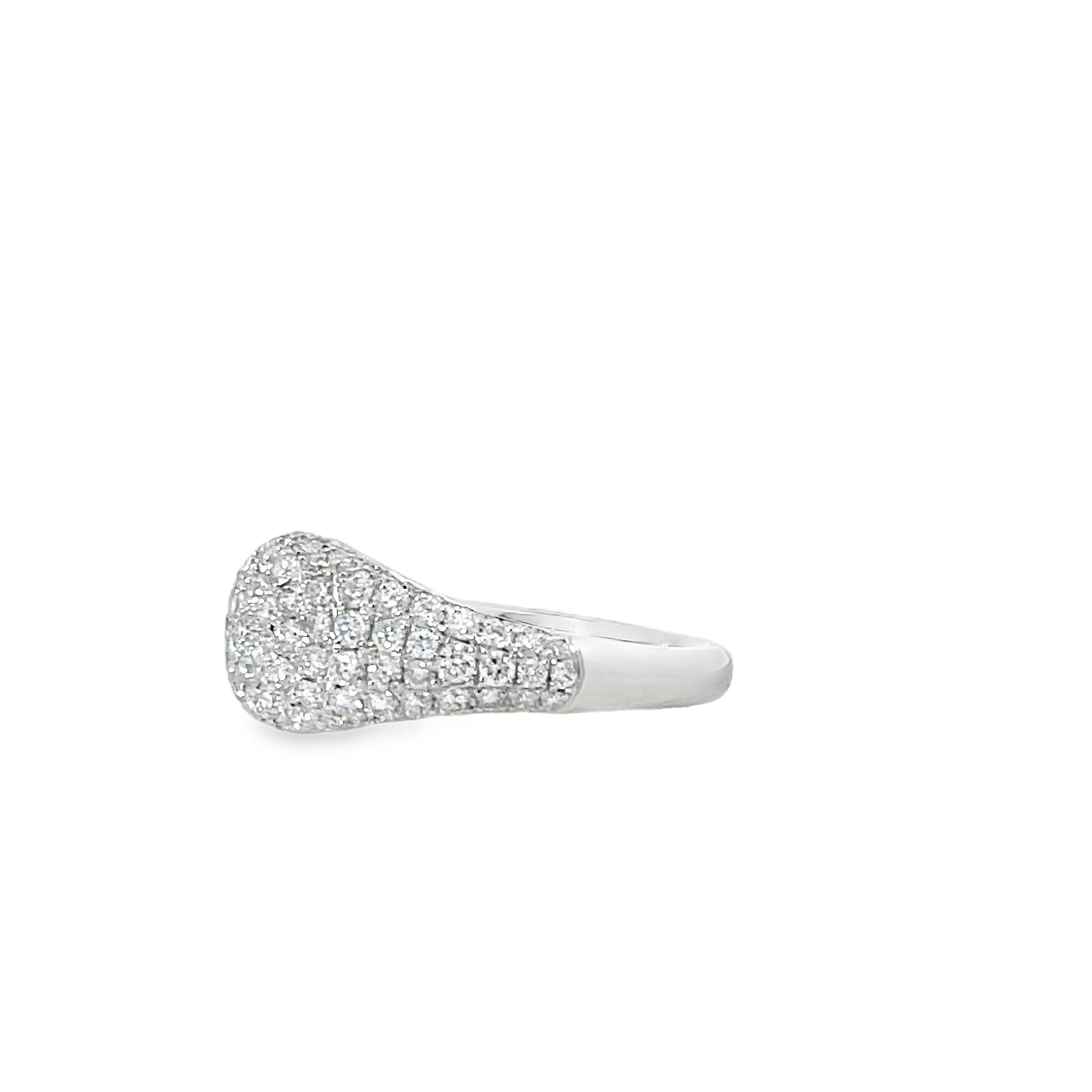 18KW DIAMOND PARAMOUNT SIGNET RING
