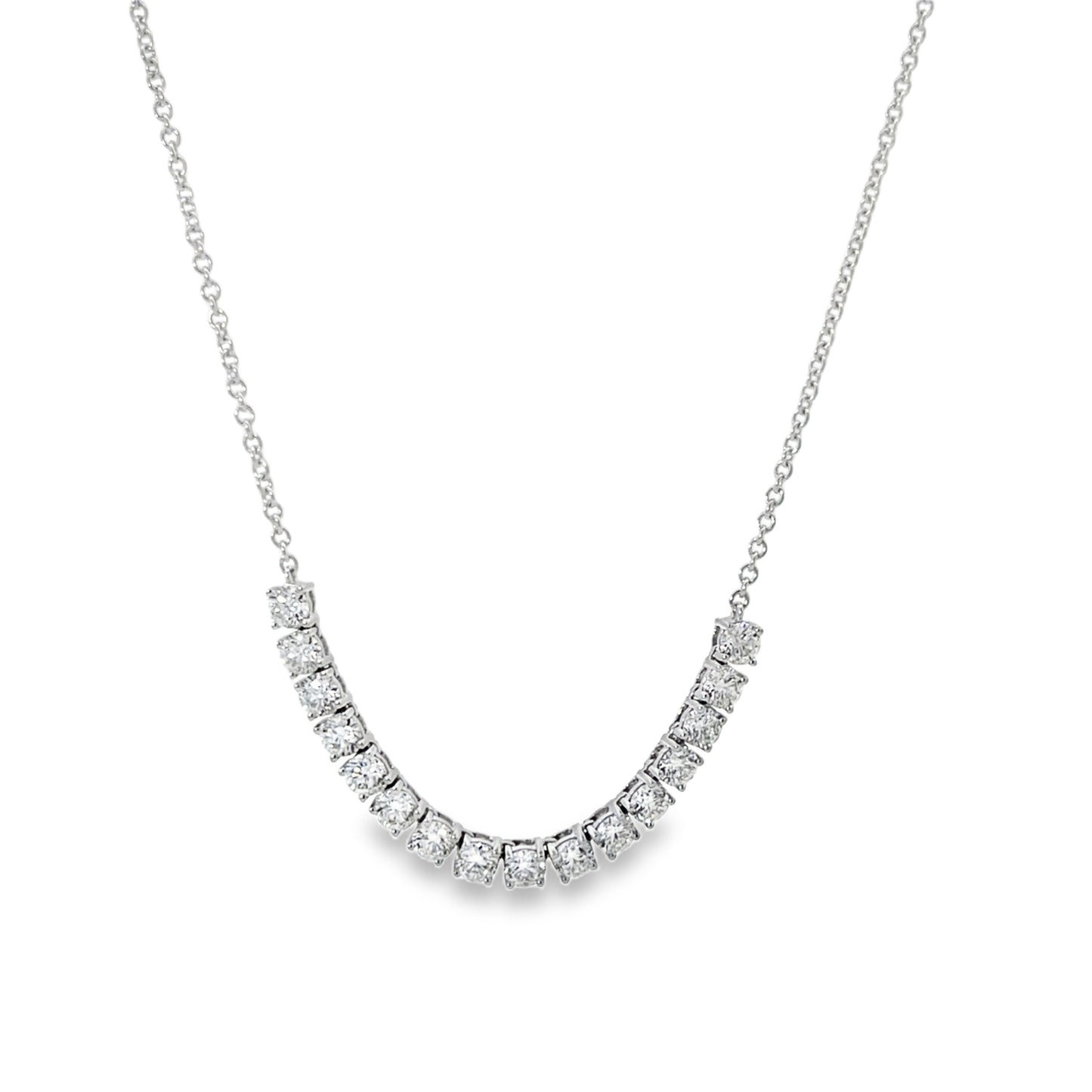 18KW DIAMOND NECKLACE