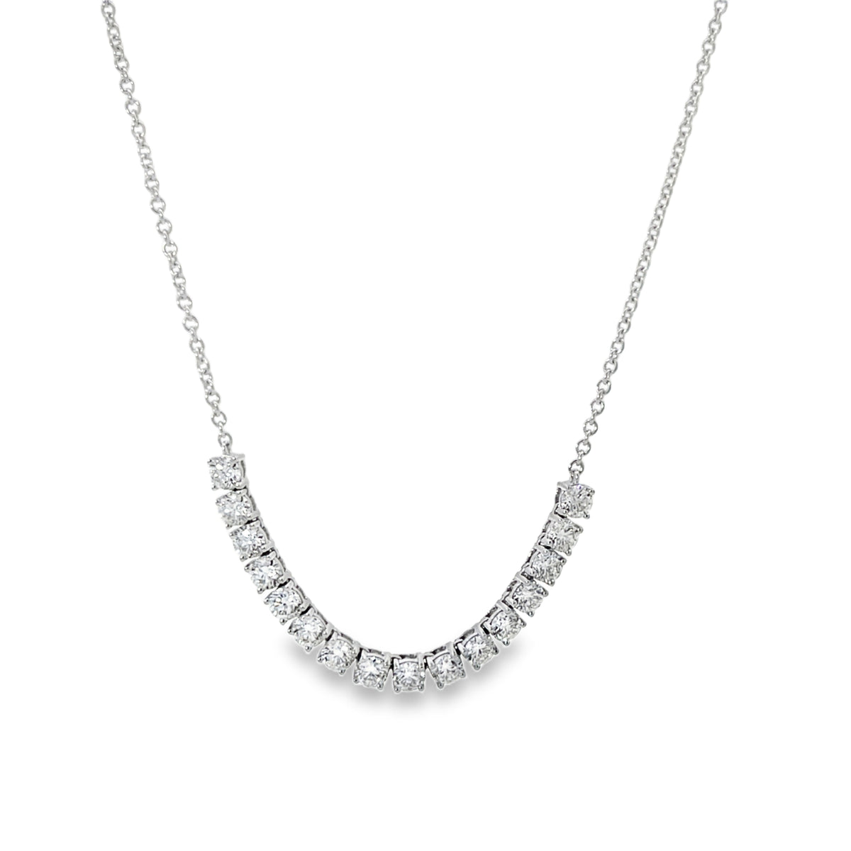 18KW DIAMOND NECKLACE