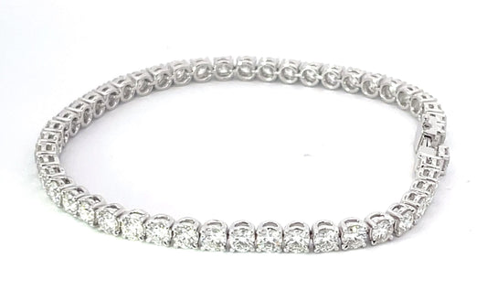 18K WG 7.47 CTW SZ-7 SN: 179108-1