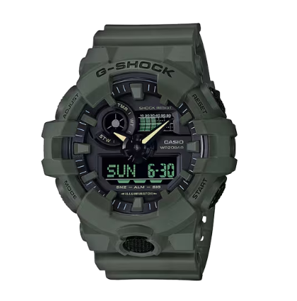 GA-700 SERIES ANALOG-DIGITAL OLIVE GREN