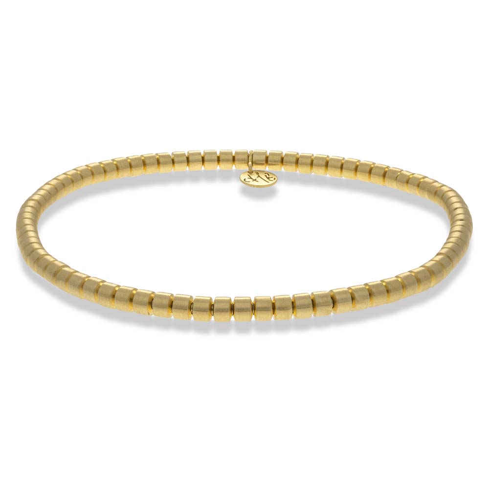 HULCHI BELLUNI 18KY MENS TRESORE STRETCH BRACELET
