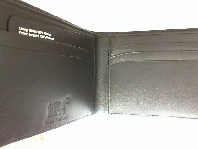 MEISTERSTUCK BLK LEATHER WALLET 6CC