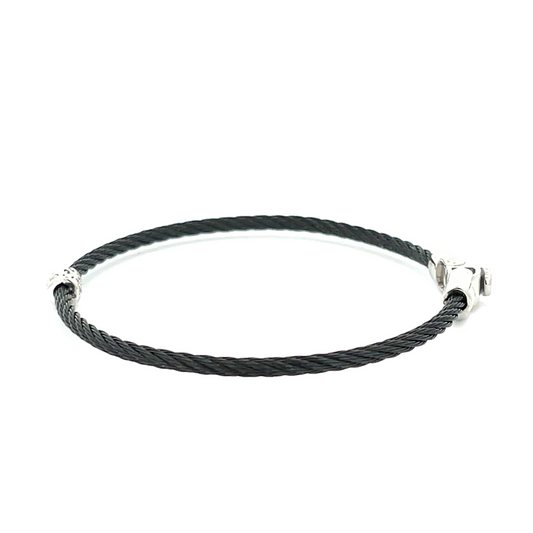 BLK CABLE/18KW SINGLE BARREL STATION BRAC