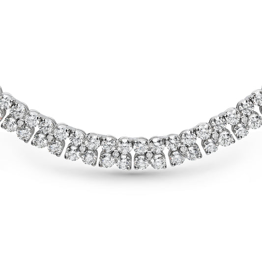 LEO PIZZO 18KW DIAMOND COLLAR NECKLACE