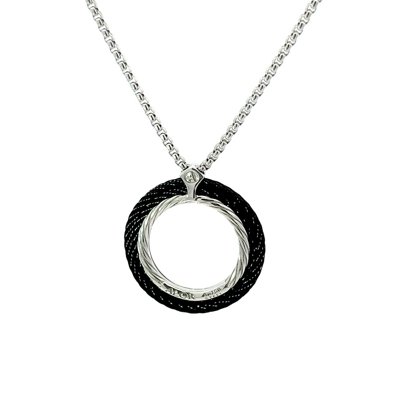 BLK/GRY CABLE PEND W/DIAS