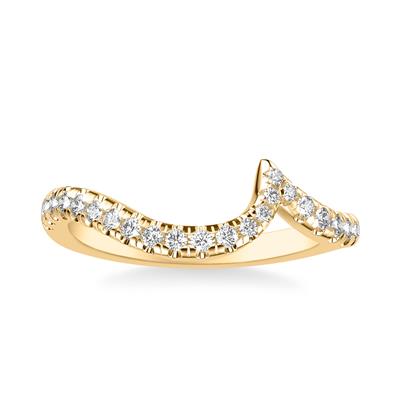 18KY CONTEMPORARY WEDDING BAND
