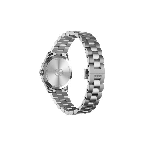 29MM 2TONE G-TIMELESS SILVER DIAMOND DIAL