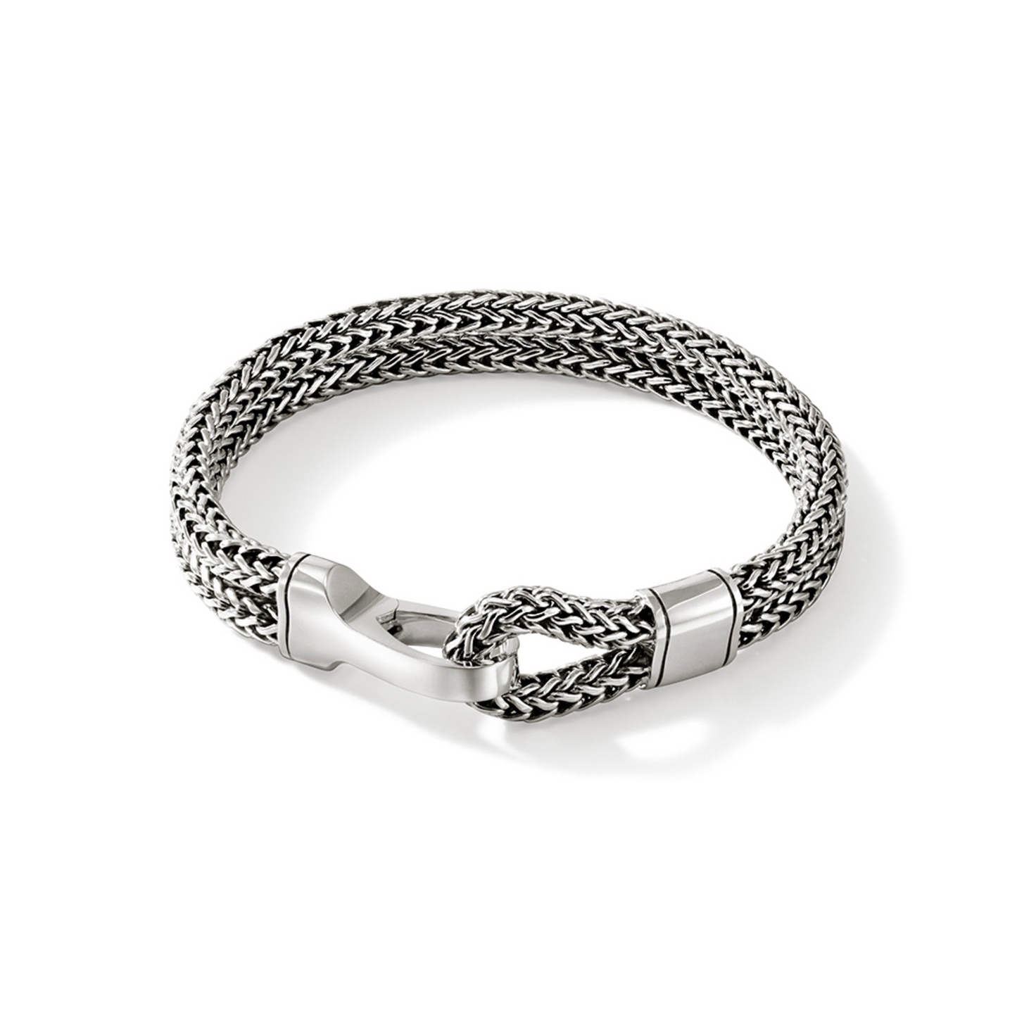 STERLING SILVER DOUBLE ROW BRACELET