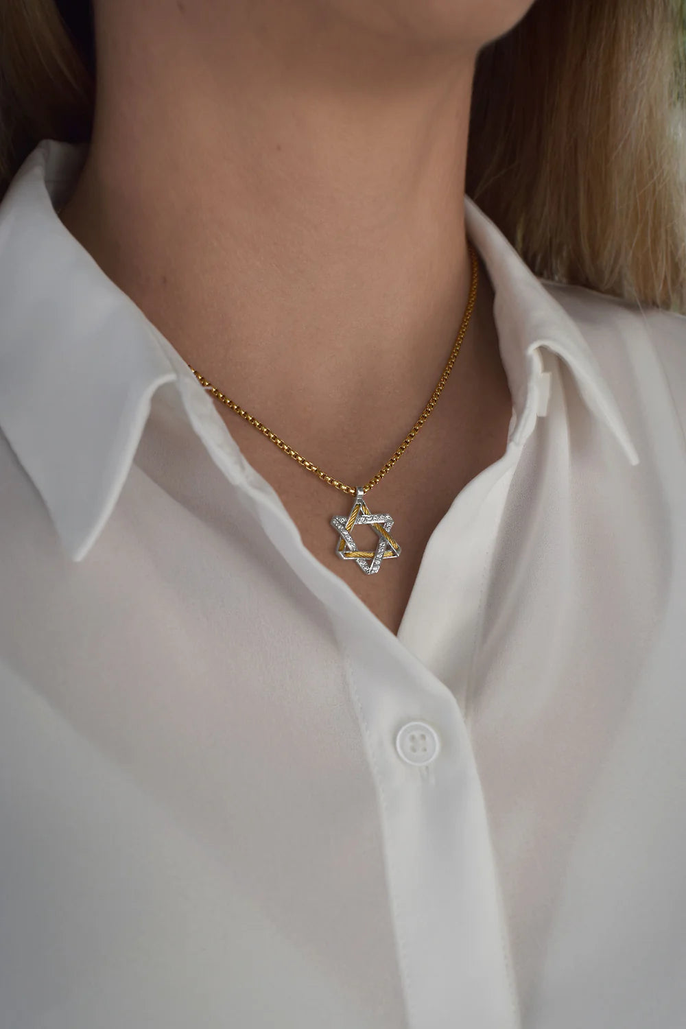 ALOR STAR OF DAVID NECKLACE