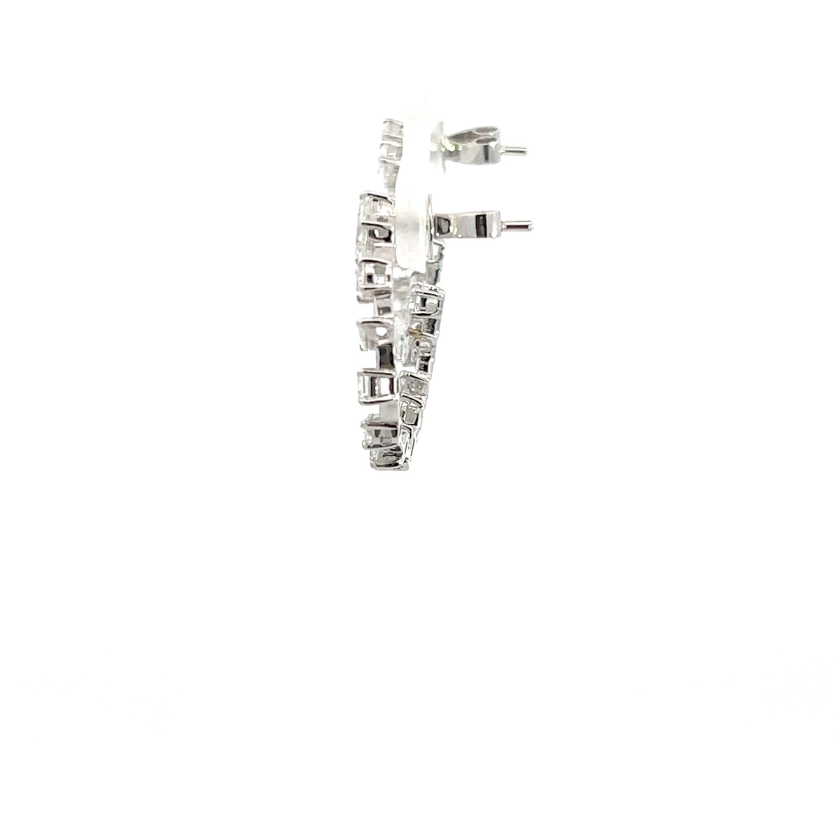 18KW DIA 3.42CT EARRING