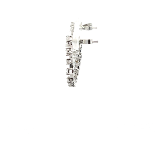 18KW DIA 3.42CT EARRING