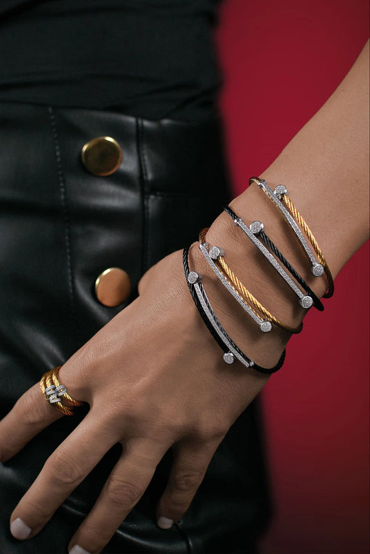 SS/14KW SHIFT BAR BRACELET