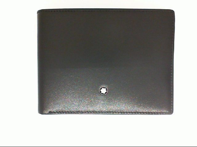 MEISTERSTUCK BLK LEATHER WALLET 6CC