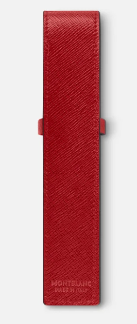 MB SARTORIAL 1PEN POUCH RED