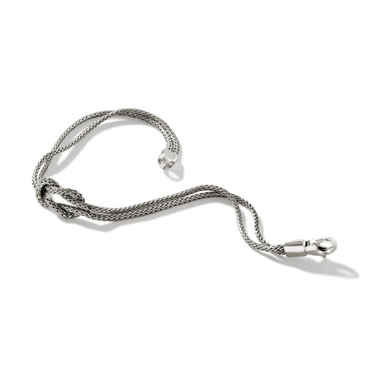 Love Knot Bracelet, Sterling Silver, 3.6MM