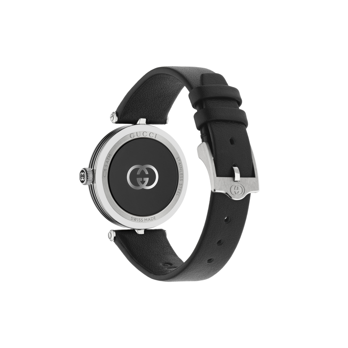 30MM SS MODEL 2000 BLACK DIAL AND STRAP