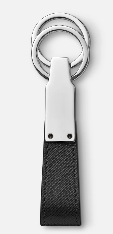 SARTORIAL LOOP KEY FOB BLACK