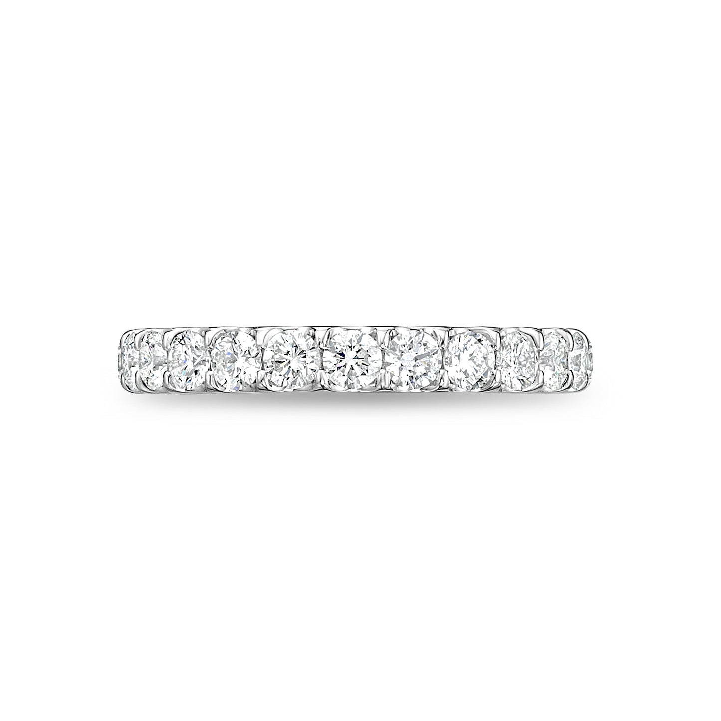 ODESSA PLATINUM ETERNITY DIAMOND BAND