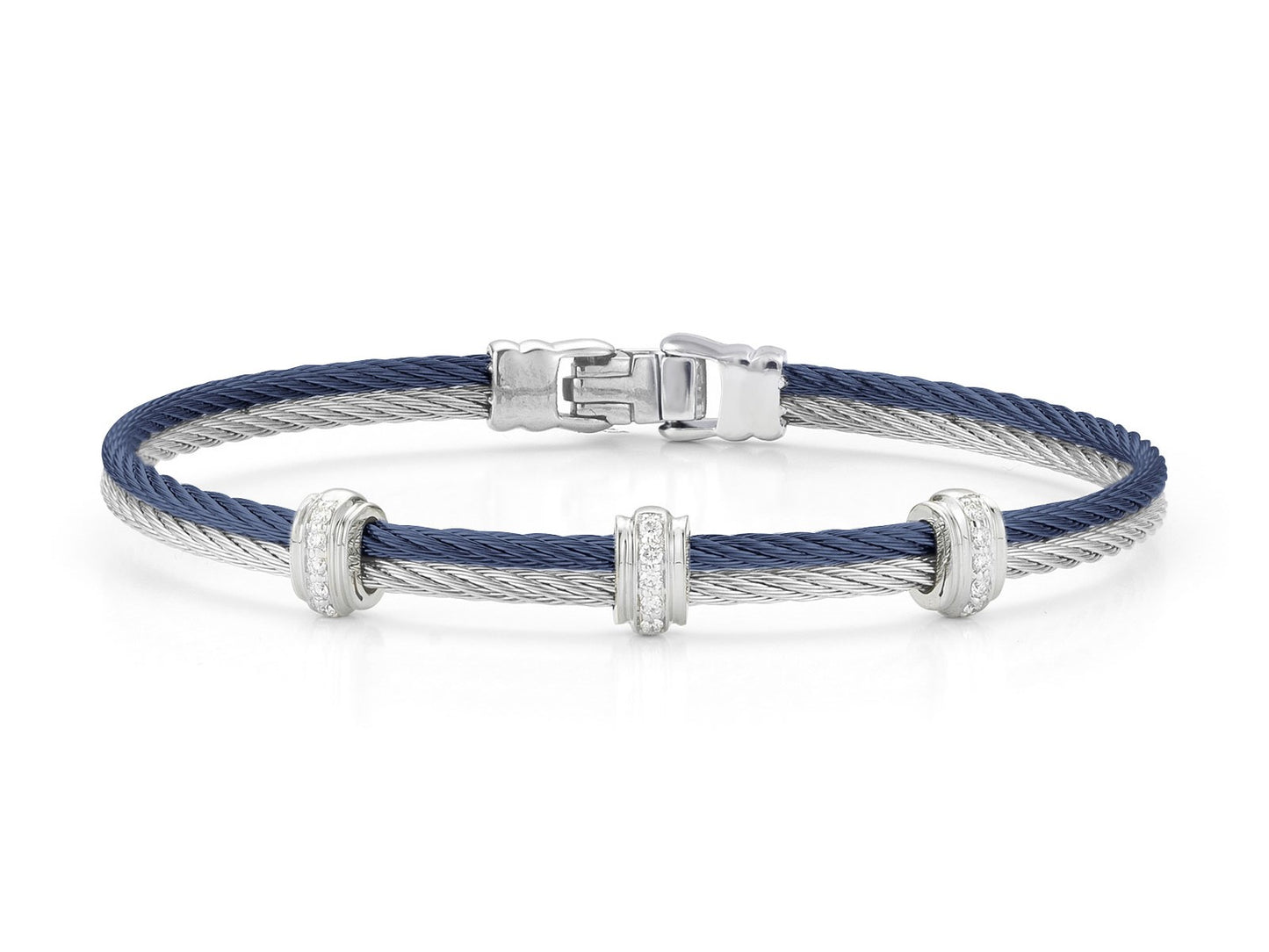 GREY/BLUE BRAC W/3 DIA STATIONS