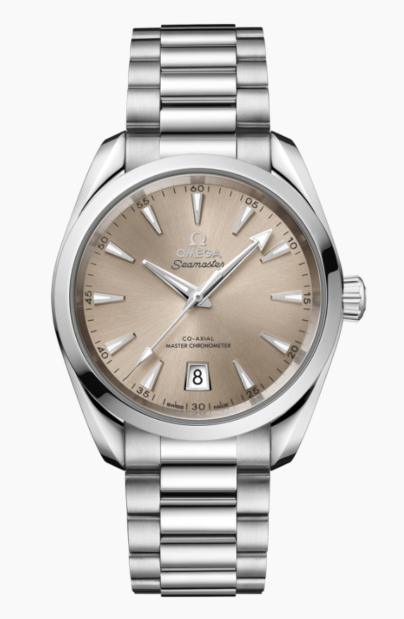 38MM SEAMASTER AQUATERRA SHADE SANDSTONE DIAL