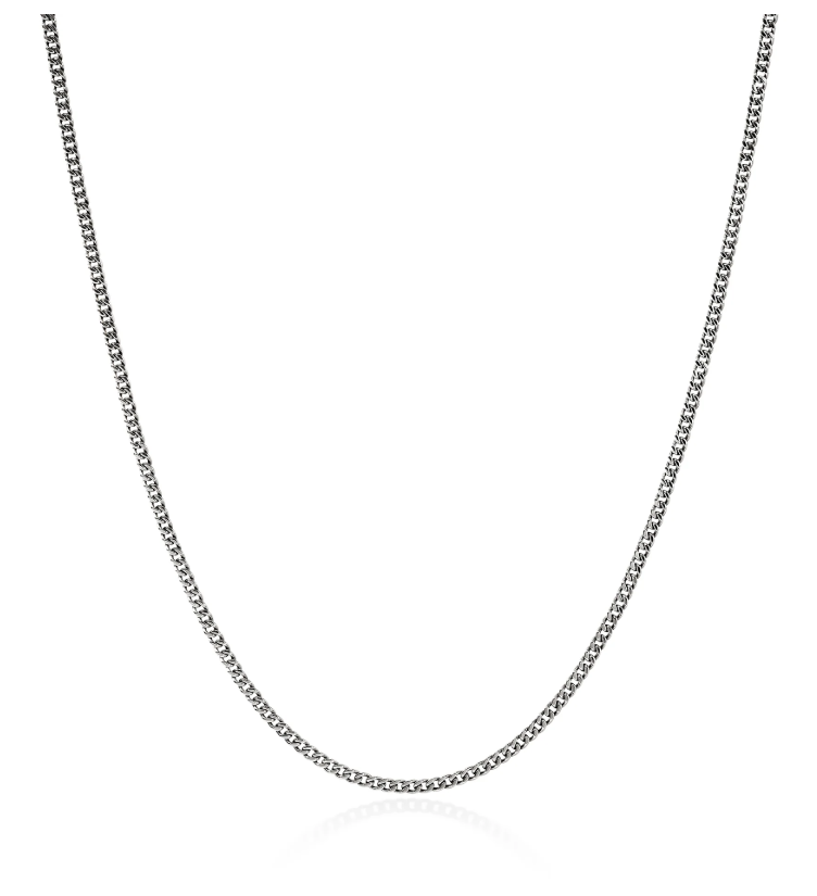 SS 2.1MM CURB CHAIN NECK