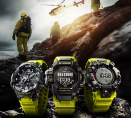 Whatever youre doing, wherever you are the G-SHOCK Master of G line has your back.For total support in the harshest environments, this RANGEMAN watch delivers peak performance in punishing conditions on land. Each watch in this collection features bold black to exude toughness and a band in the same bright yellow used for emergency rescues and safety signs. This innovative design is a sure fit for the world of professionals involved in rescue efforts and other critical missions.The RANGEMAN GPRH1000RY is b