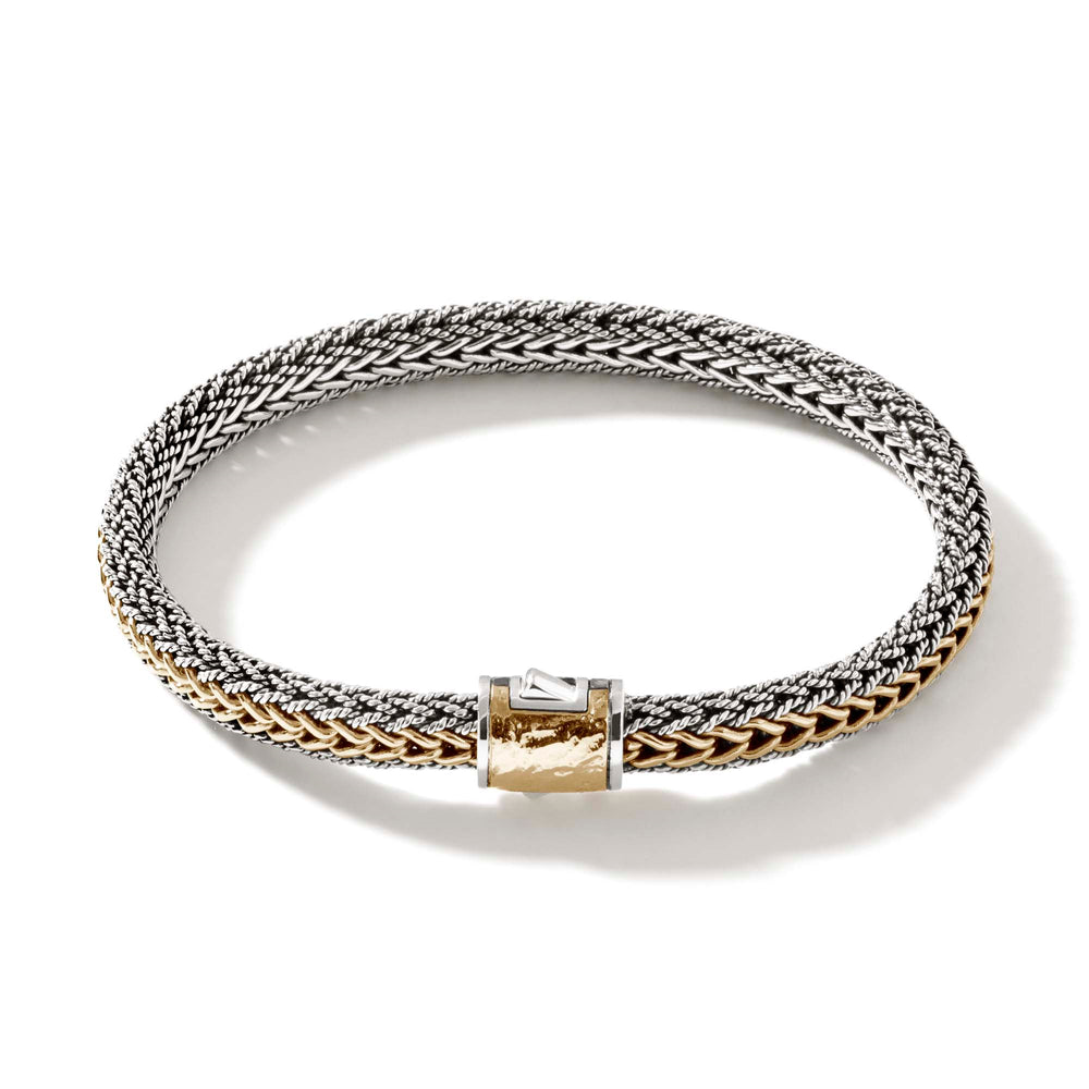 SS/18KY 7MM CLASSIC CHAIN BRACELET