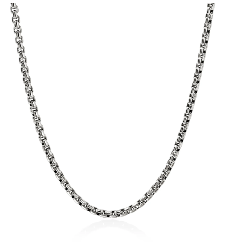 SS 4.8MM BOX CHAIN NECK