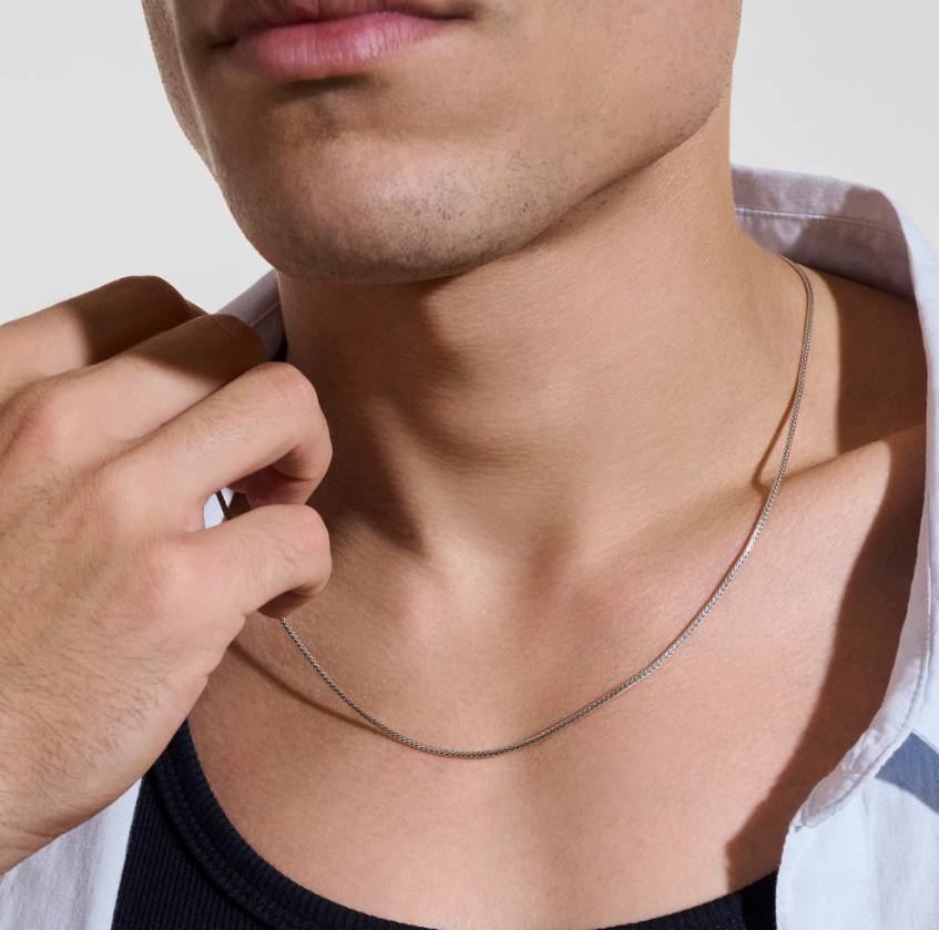 Icon Mini Necklace, Sterling Silver, 1.8MM