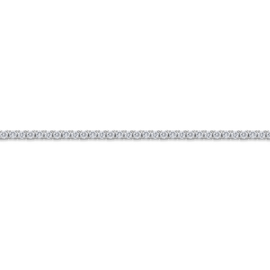 18WG CLASSIC 4-PRONG DIAMOND LINE BRACELET