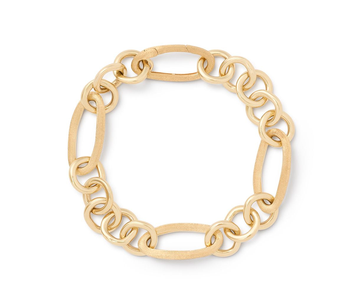 18KY JAIPUR GOLD LINK BRACELET