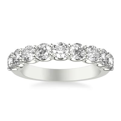 18KW CLASSIC DIAMOND ANNIVERSARY BAND
