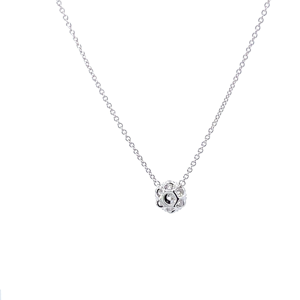 18KW DIA FLOWER CLUSTER NECK .51TWT SN#946121-1