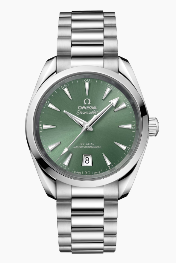38MM SS SEAMASTER AQUATERRA SHADES BAY GREEN DIAL