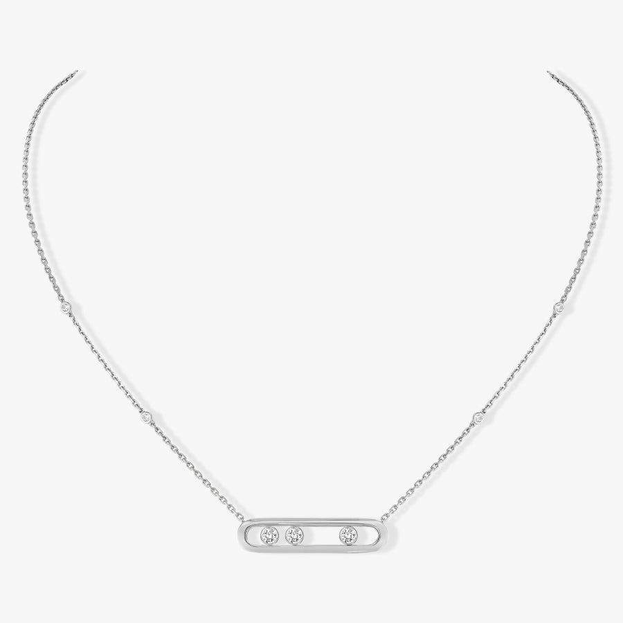 18KW DIAMOND MOVE NECK