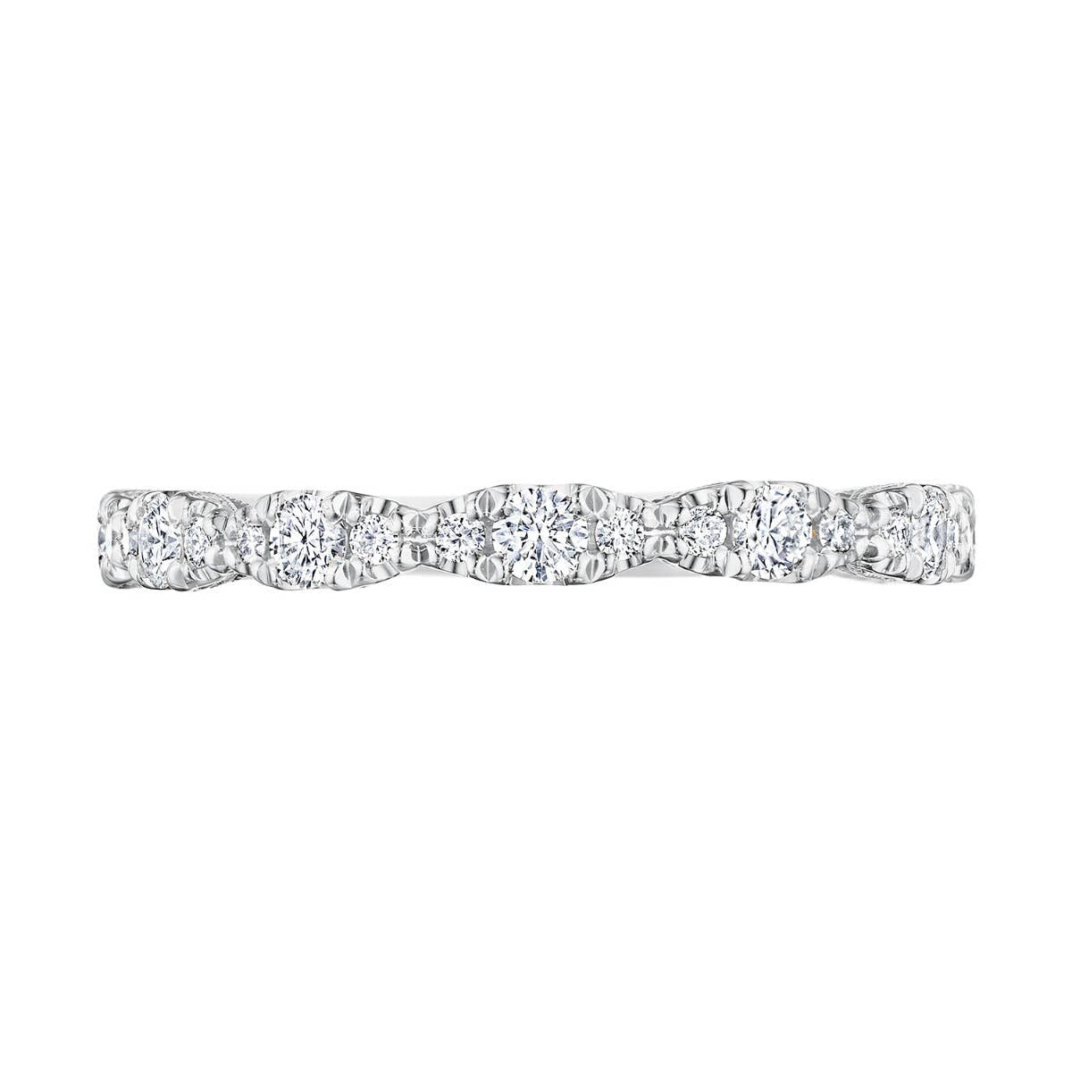 18KW DIAMOND BAND .56TWT
