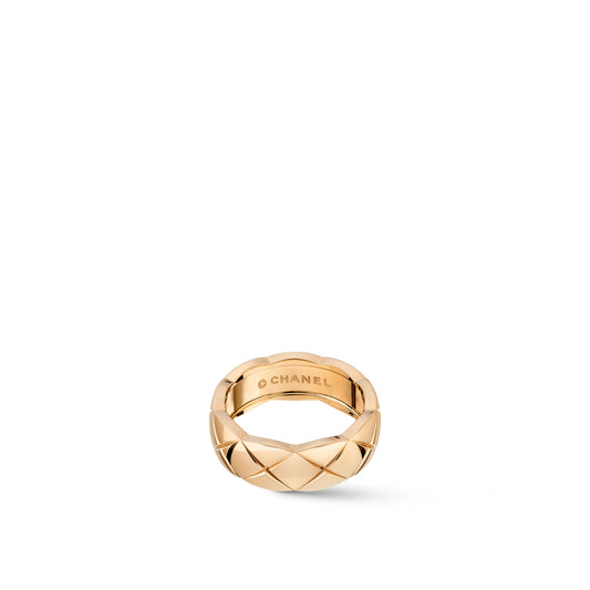 CHANEL COCO CRUSH RING QUILTED MOTIF SMALL VERSION