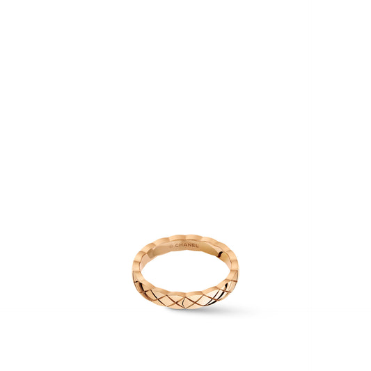 CHANEL COCO CRUSH RING QUILTED MOTIF MINI VERSION
