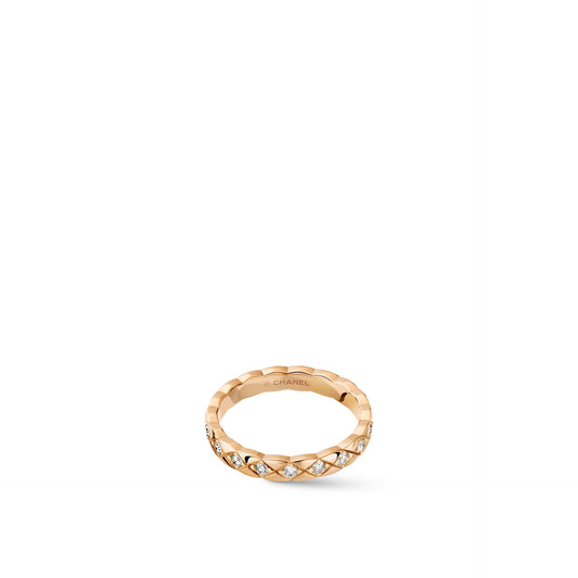 CHANEL COCO CRUSH RING QUILTED MOTIF MINI VERSION