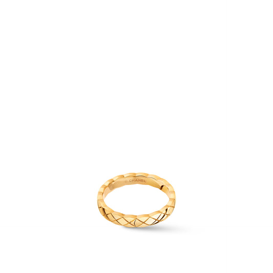 CHANEL COCO CRUSH RING QUILTED MOTIF MINI VERSION