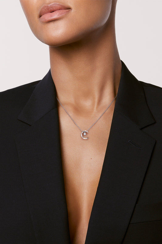 CHANEL COCO NECKLACE QUILTED MOTIF
