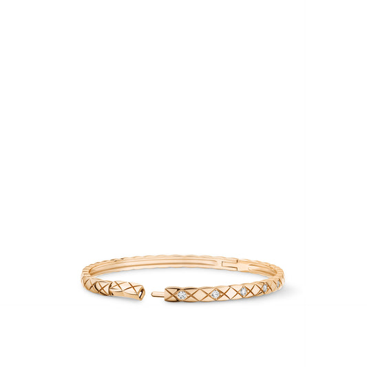 CHANEL COCO CRUSH BRACELET QUILTED MOTIF MINI
