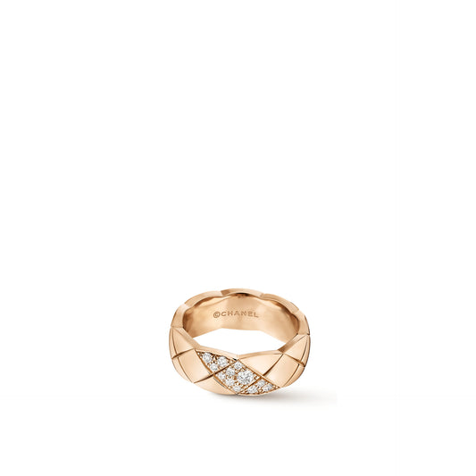CHANEL COCO CRUSH RING QUILTED MOTIF SMALL VERSION