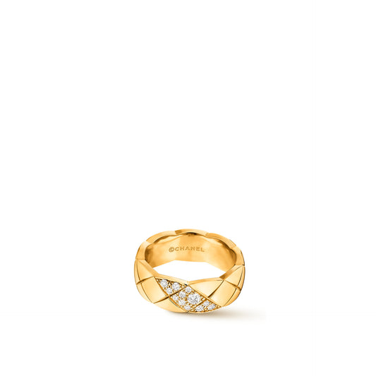 CHANEL COCO CRUSH RING QUILTED MOTIF SMALL VERSION