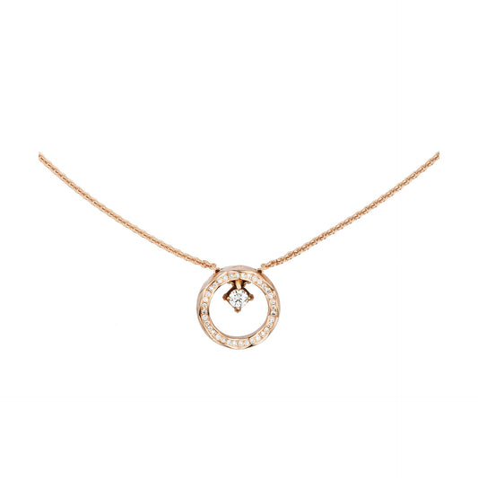 CHANEL COCO NECKLACE QUILTED MOTIF