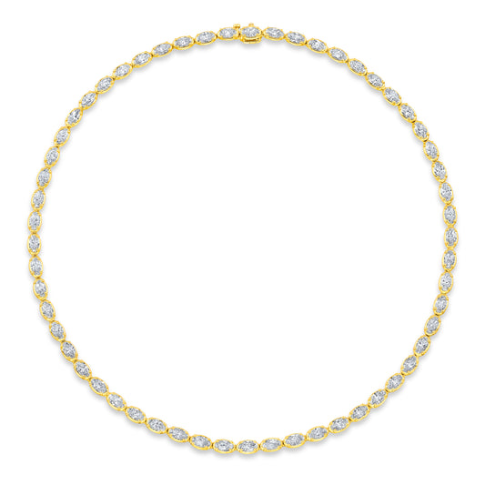 RAHAMINOV 18KY DIAMOND NECKLACE