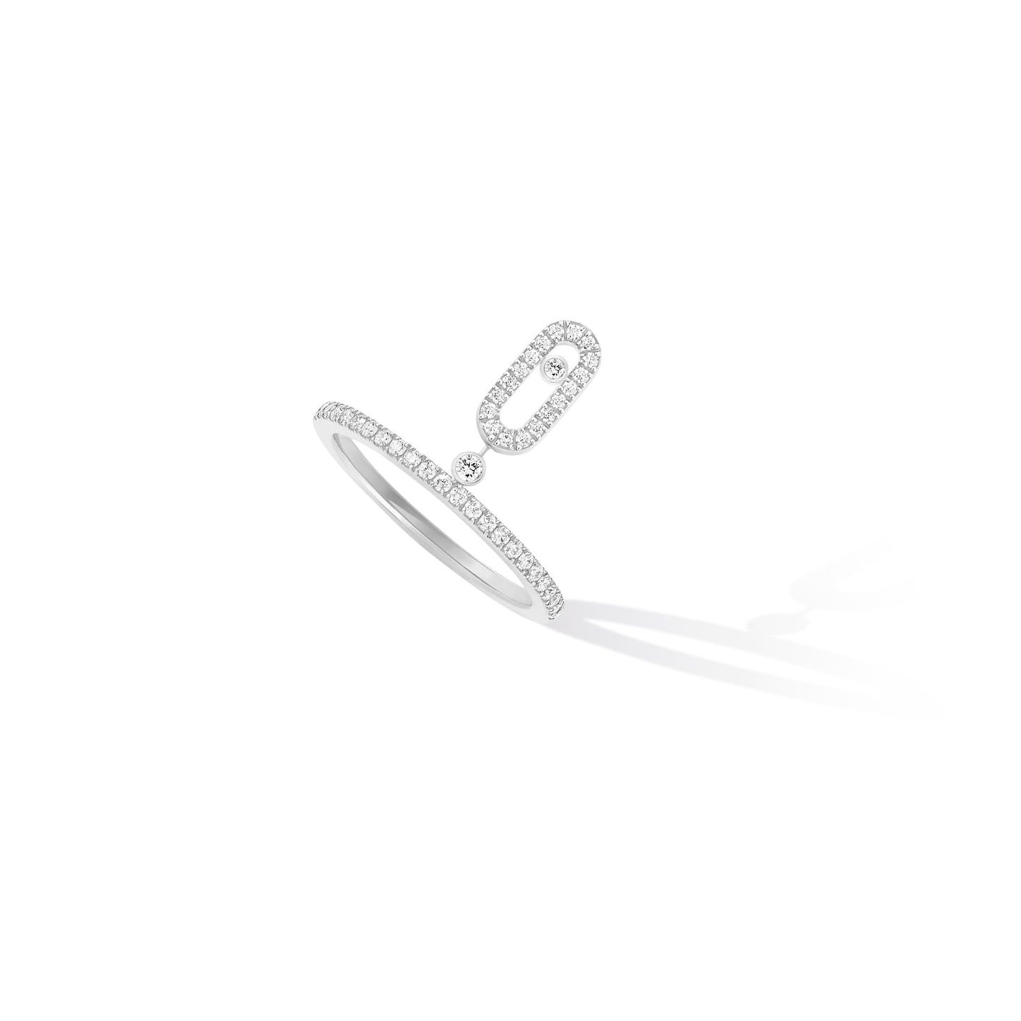 18KW MOVE UNO DROP PENDANT RING